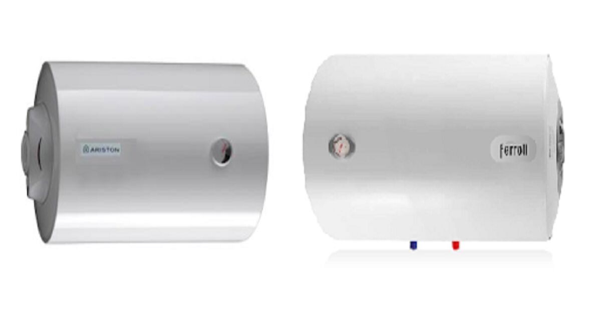 So sánh bình giá rét Ariston Ari 150 treo ngang và Ferroli AquaStore E 150l