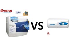So sánh bình nóng lạnh Prime và bình tắm nóng lạnh Ariston