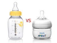 So sánh bình sữa Medela và Philips Avent