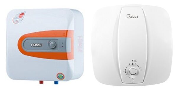 So sánh bình tắm nóng lạnh Rossi R30-HQ và bình nóng lạnh Midea D30-25VA