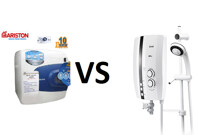 So sánh bình tắm nóng lạnh Ariston và Alpha