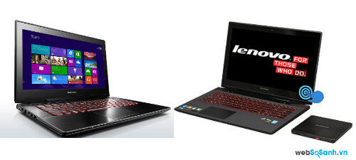 So sánh bộ đôi laptop chuyên game Lenovo Y40 và Lenovo Y50