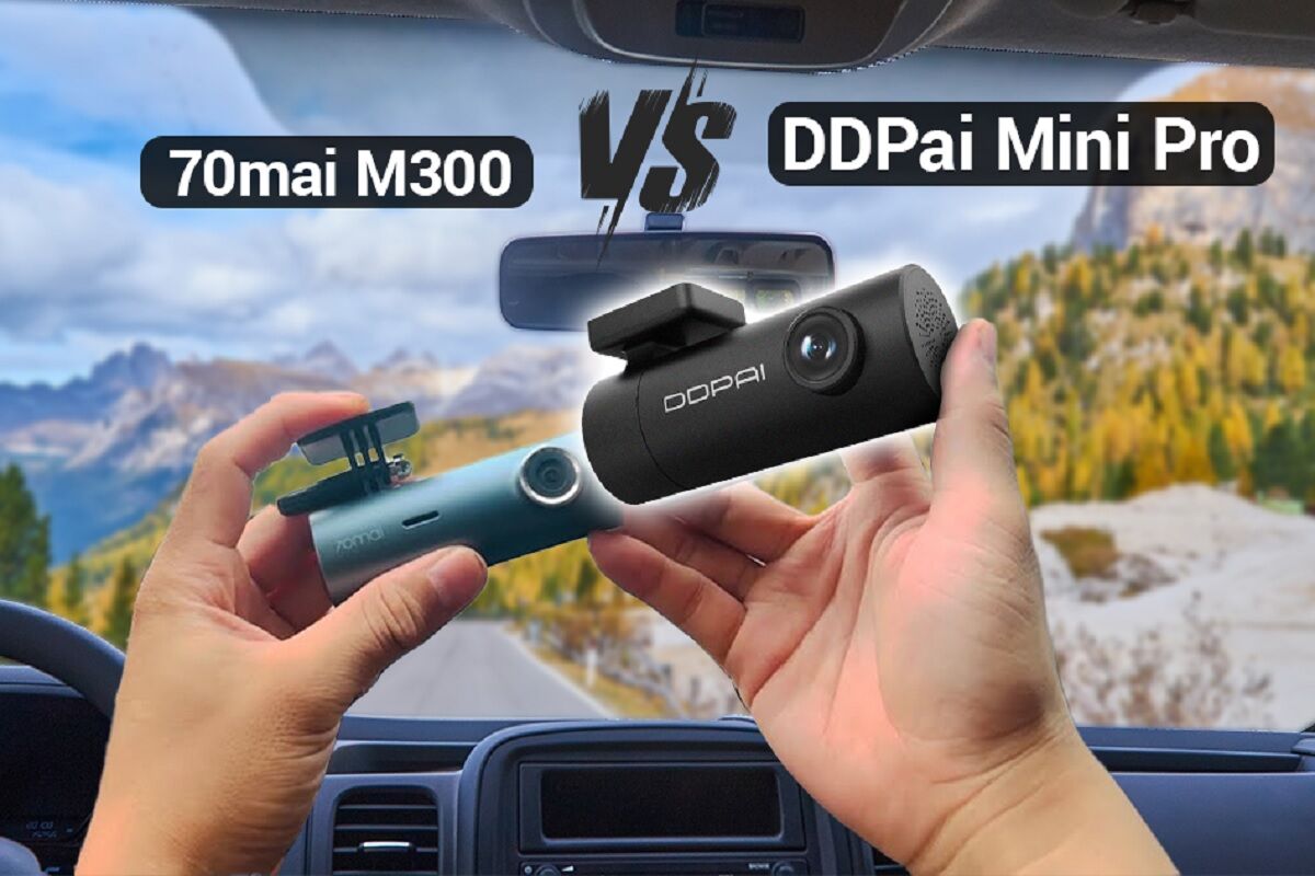 So sánh camera hành trình DDPAI Mini Pro và 70mai M300