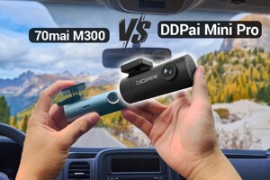 So sánh camera hành trình DDPAI Mini Pro và 70mai M300