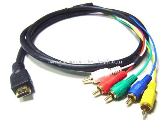 So sánh cáp HDMI vs cáp Component : Cái nào tốt hơn?