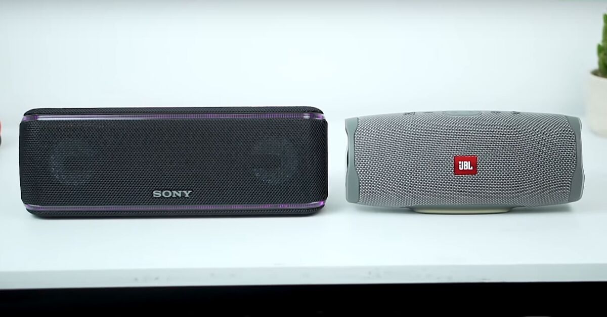 So sánh cặp loa bluetooth Sony SRS-XB41 và JBL Charge 4