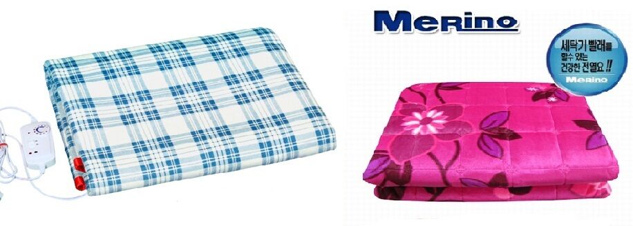 So sánh chăn điện Nhật Bản Kanasawa với chăn điện sưởi Merino Hàn Quốc