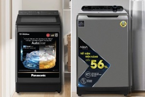 So sánh chi tiết máy giặt Panasonic Inverter 18 kg NA-FD180W3BV và Aqua AQW-DR180UHT PS