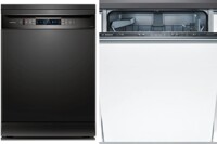 So sánh chi tiết máy rửa bát Bosch SMV25CX03E và Hafele HDW-F605B