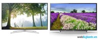 So sánh chi tiết Tivi LED Sony KDL 40W600B và Samsung UA40H6400