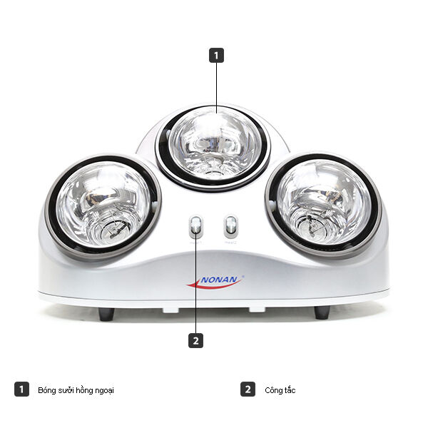 So sánh đèn sưởi halogen và đèn sưởi hồng ngoại
