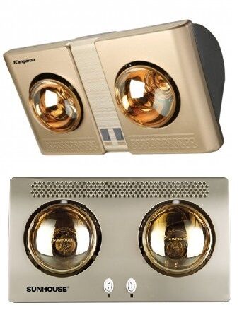 So sánh đèn sưởi Kangaroo KG247 và đèn sưởi nhà tắm Sunhouse SHD3802