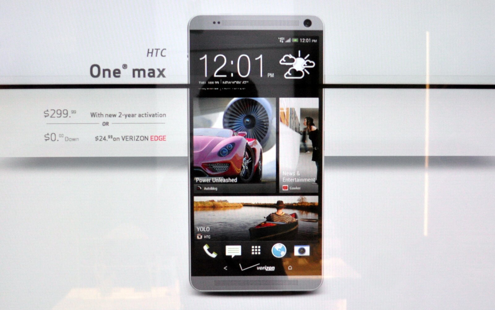 So sánh điện thoại di động Sony Xperia Z C6603 và HTC One Max