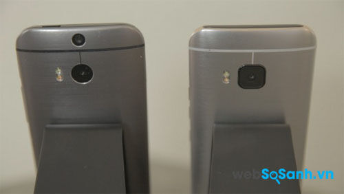 So sánh điện thoại HTC One A9 và HTC One M9
