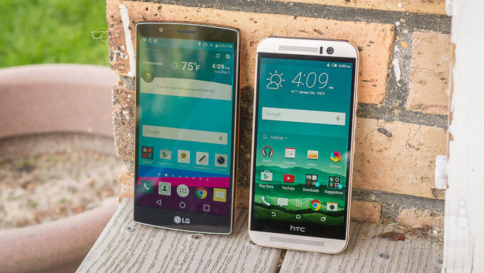 So sánh điện thoại HTC One A9 và LG G4