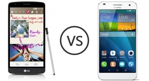 So sánh điện thoại Huawei G7 Plus và LG G4