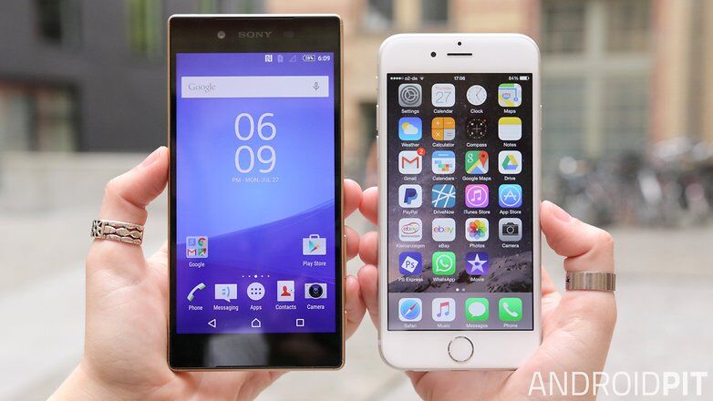 So sánh điện thoại iPhone 6s và Sony Xperia Z5