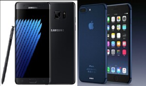 So sánh điện thoại iPhone 7 Plus và Samsung Galaxy Note 7