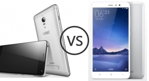 So sánh điện thoại Lenovo Vibe P1 và Xiaomi Redmi Note 3