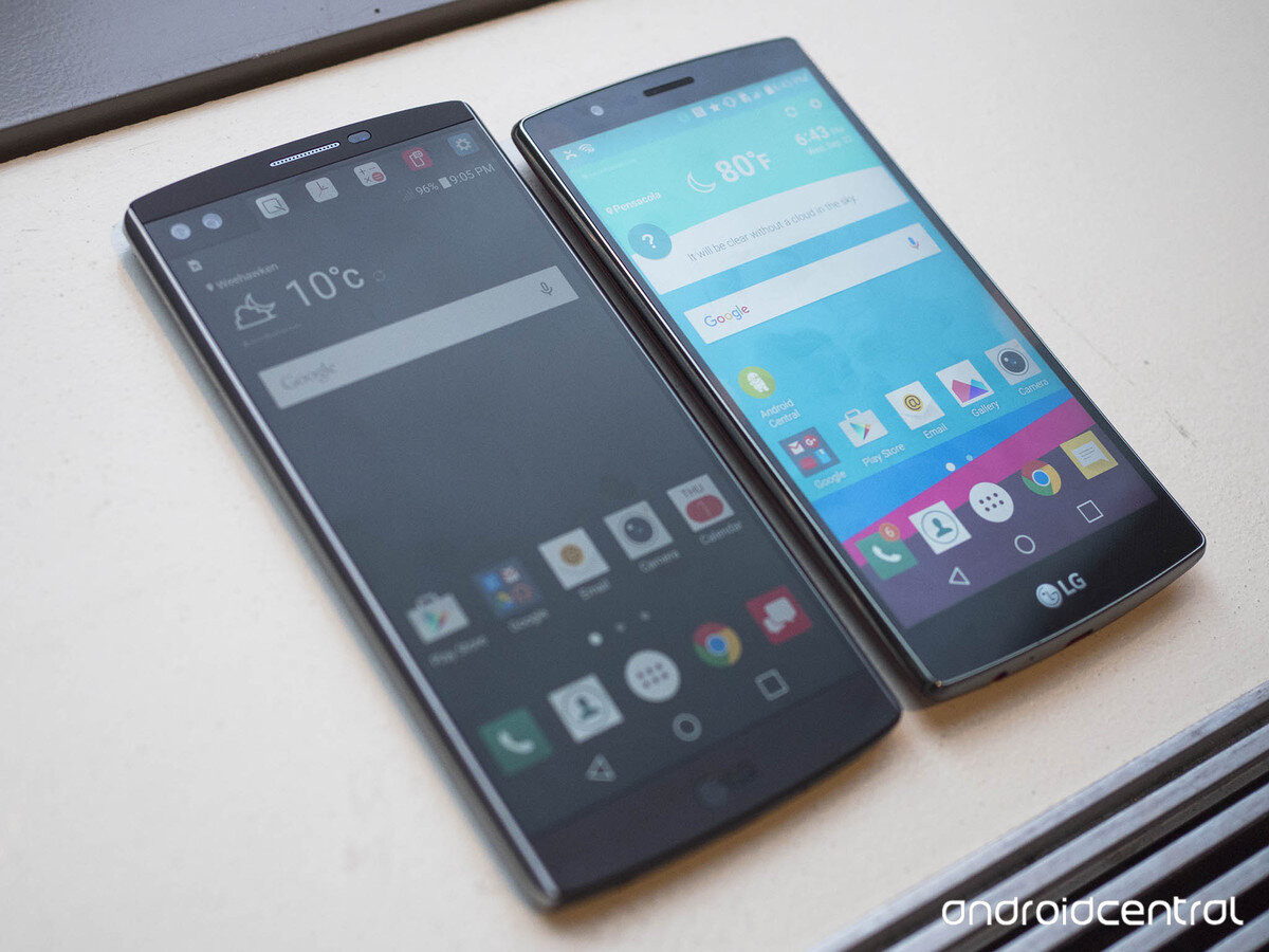 So sánh điện thoại LG G5 và LG G4