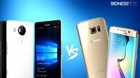 So sánh điện thoại Microsoft Lumia 950 XL và Galaxy S6 Edge