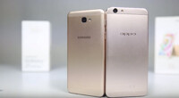 So sánh điện thoại Oppo F1s và Galaxy J7 Prime