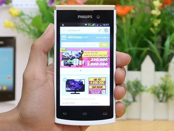 So sánh điện thoại Philips Xenium X513 và Philips S308 (Phần 1)