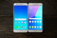 So sánh điện thoại Samsung C9 pro và Oppo F3 plus