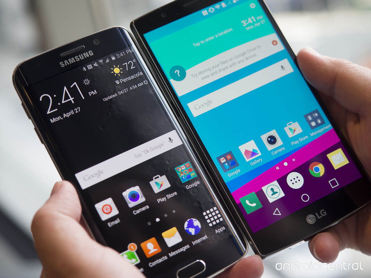 So sánh điện thoại Samsung Galaxy S7 và LG G4