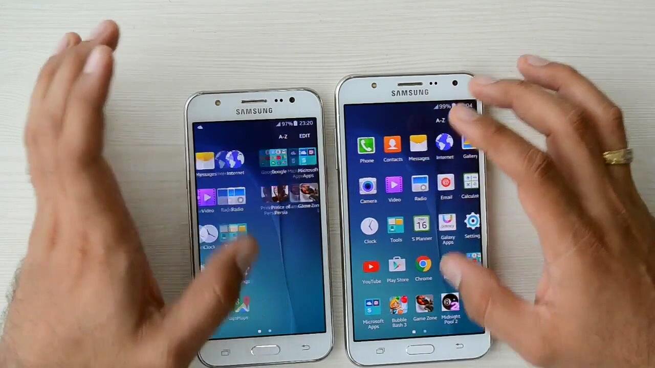 So sánh điện thoại Samsung Galaxy J5 và Galaxy S5
