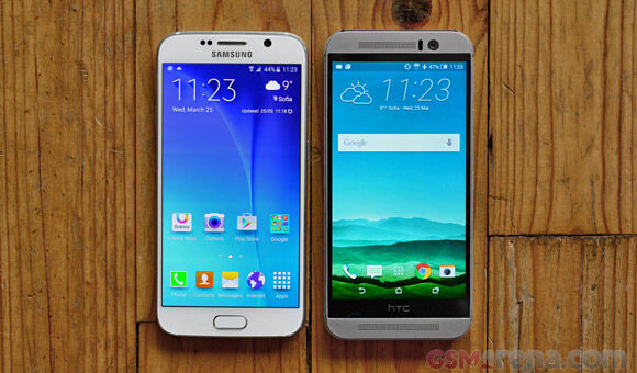 So sánh điện thoại Samsung Galaxy S7 và HTC One M9