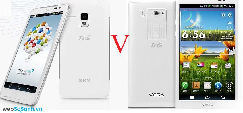 So sánh điện thoại Sky A850 và Sky A860