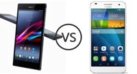 So sánh điện thoại Sony Xperia Z4 và Huawei G7 Plus