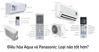 So sánh điều hòa Aqua và Panasonic chi tiết ưu nhược điểm xem loại nào tốt hơn?