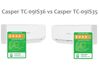So sánh điều hòa Casper 9000 BTU inverter TC-09IS36 (2024) và TC-09IS35 (2023)