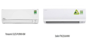 So sánh điều hoà Daikin FTKC25UAVMV và Panasonic CU/CS-PU9XKH-8M chi tiết