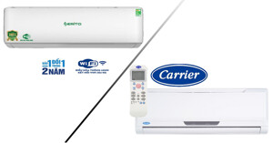 So sánh điều hòa Erito và điều hòa Carrier