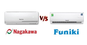 So sánh điều hòa Funiki và Nagakawa: Xuất xứ, chất lượng, thiết kế, giá cả