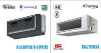 So sánh điều hoà Panasonic S-2430PF3H/U-24PR1H5 và Daikin FBA71BVMA9/RZF71CYM