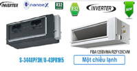 So sánh điều hòa Panasonic S-3448PF3H/U-43PR1H5 và Daikin FBA125BVMA/RZF125CVM