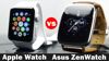 So sánh đồng hồ thông minh Apple Watch và Asus ZenWatch