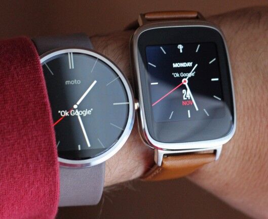 So sánh đồng hồ thông minh Moto 360 (2015) và Asus ZenWatch