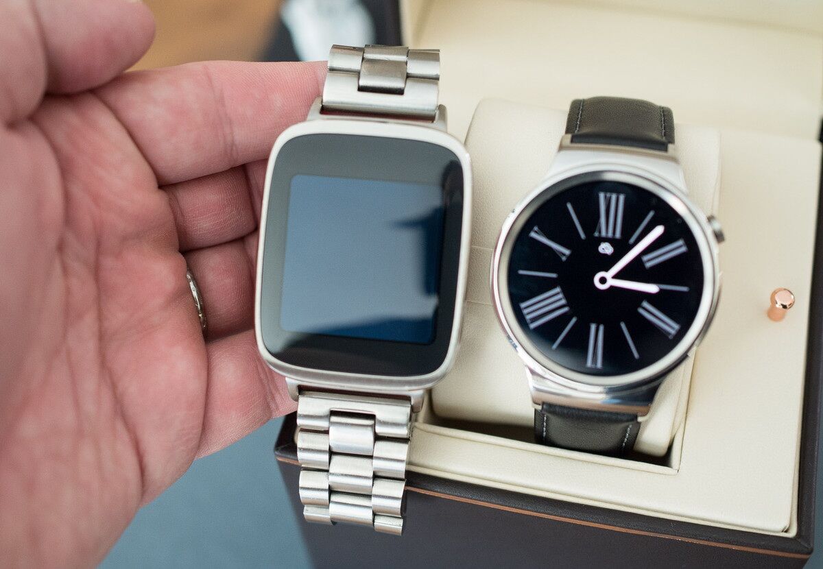 So sánh đồng hồ thông minh Huawei Watch và Asus ZenWatch