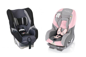 So sánh ghế xe hơi Graco My Ride GC-8L07CWK2 với Brevi Grandprix Silverline Hello Kitty BRE515-022HK