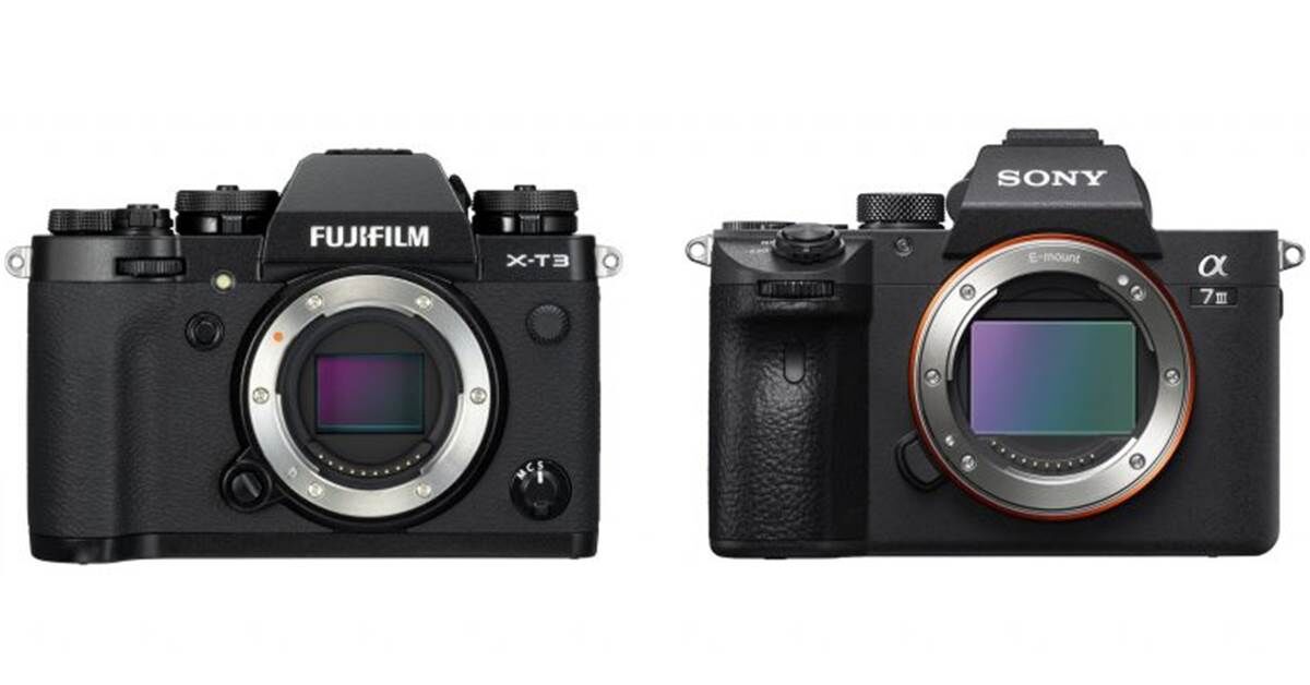 So sánh hai chiếc máy ảnh Fujifilm X-T3 và Sony A7 III