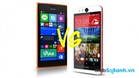 So sánh hai điện thoại thông minh HTC Desire Eye và Microsoft Nokia Lumia 735