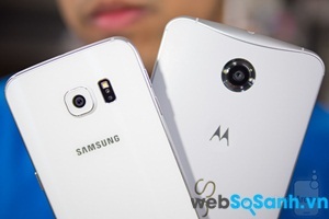 So sánh hai mẫu điện thoại thông minh Samsung Galaxy S6 Edge và Google Nexus 6 (Phần 1)