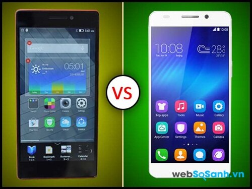 So sánh hai phablet tầm trung Huawei Honor 6 và Lenovo Vibe X2