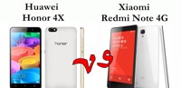 So sánh hai smartphone tầm trung Xiaomi Redmi Note 4G và Huawei Honor 4X