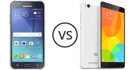 So sánh hai smartphone tầm trung Xiaomi Mi 4i và Samsung Galaxy J7